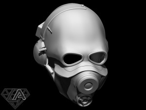 half life combain grunt helmet 3d print model 3D 打印模型