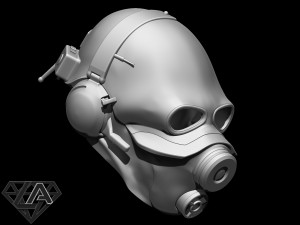 half life combain grunt helmet 3d print model 3D 打印模型