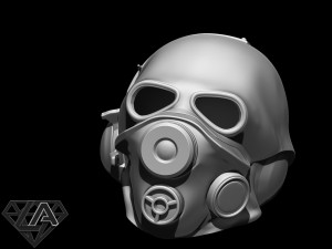 half life combain grunt helmet 3d print model 3D 打印模型