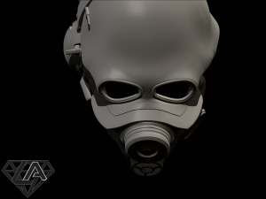 half life combain grunt helmet 3d print model 3D 打印模型