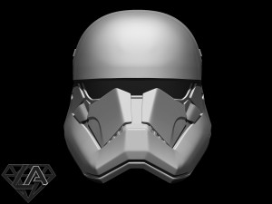 star wars sith trooper helmet 3d print model 3D 打印模型