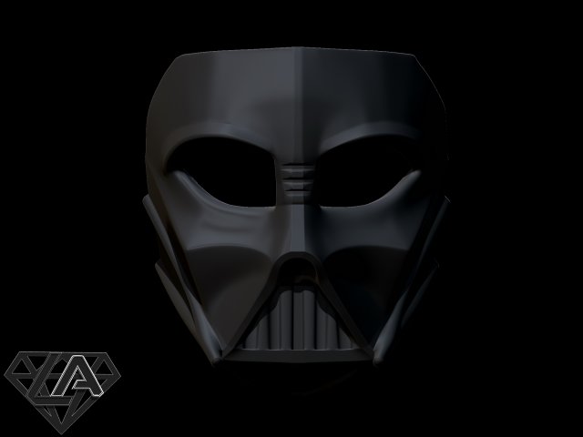 Lampe 3D Star Wars : Masque de Dark Vador