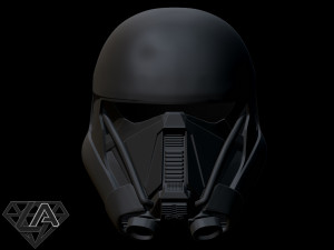 star wars death trooper helmet 3d print model Modello di stampa 3D