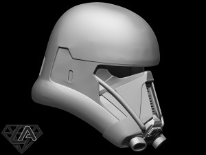 star wars death trooper helmet 3d print model Modello di stampa 3D