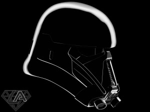 star wars death trooper helmet 3d print model Modello di stampa 3D