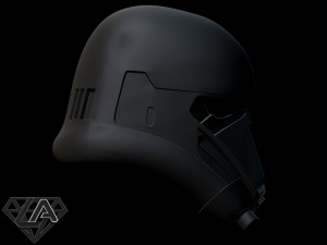 star wars death trooper helmet 3d print model Modello di stampa 3D
