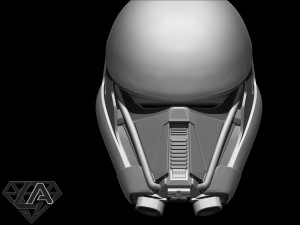 star wars death trooper helmet 3d print model Modello di stampa 3D