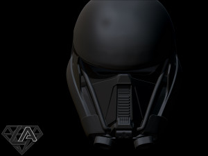 star wars death trooper helmet 3d print model Modello di stampa 3D