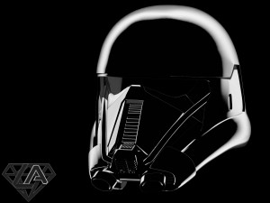 star wars death trooper helmet 3d print model Modello di stampa 3D