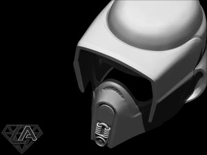 star wars scout trooper helmet 3d print model 3D Print Model