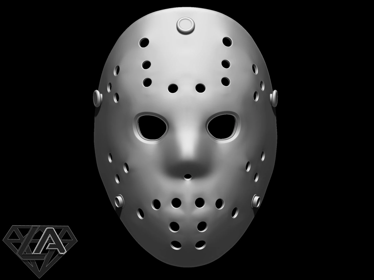 jasons hockey mask 3D Print Model .c4d .max .obj .3ds .fbx .stl .blend