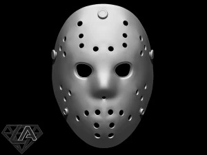 jasons hockey mask 3D Print Model