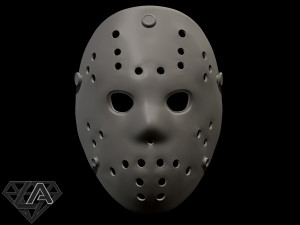 jasons hockey mask Modèles 3D en vedette