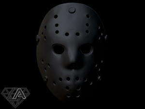 jasons hockey mask Modèles 3D en vedette