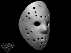 jasons hockey mask Modèles 3D en vedette