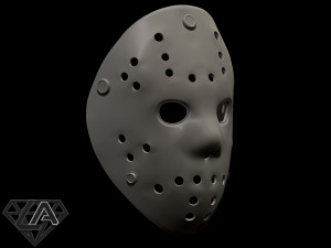 jasons hockey mask Modèles 3D en vedette
