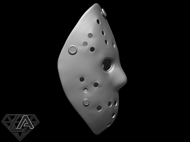 Blank mask 3D Model in Other 3DExport
