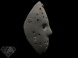 jasons hockey mask Modèles 3D en vedette