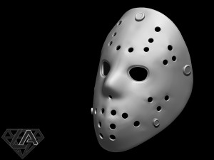 jasons hockey mask Modèles 3D en vedette