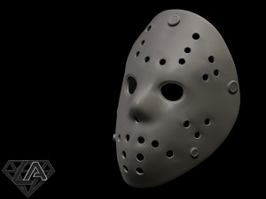 jasons hockey mask Modèles 3D en vedette