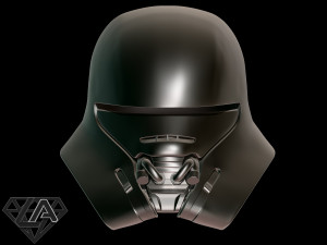 star wars jet trooper helmet 3d print model Model do druku 3D