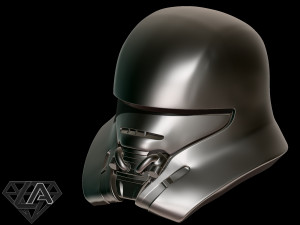star wars jet trooper helmet 3d print model Model do druku 3D