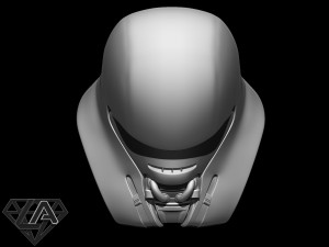 star wars jet trooper helmet 3d print model Model do druku 3D