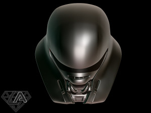 star wars jet trooper helmet 3d print model Model do druku 3D
