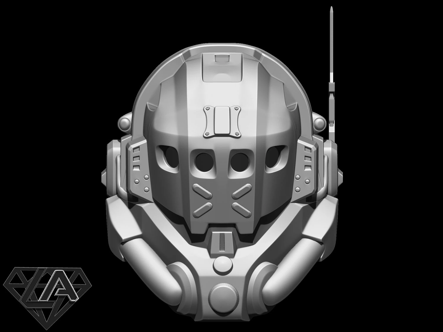 titanfall 2 pilot sci fi helmet 3D Print Model .c4d .max .obj .3ds .fbx .stl .blend 