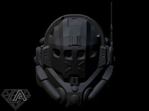 titanfall 2 pilot sci fi helmet 3D Print Model