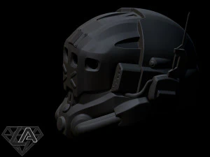 titanfall 2 pilot sci fi helmet 3D Print Model