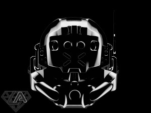 titanfall 2 pilot sci fi helmet 3D-Druckmodell