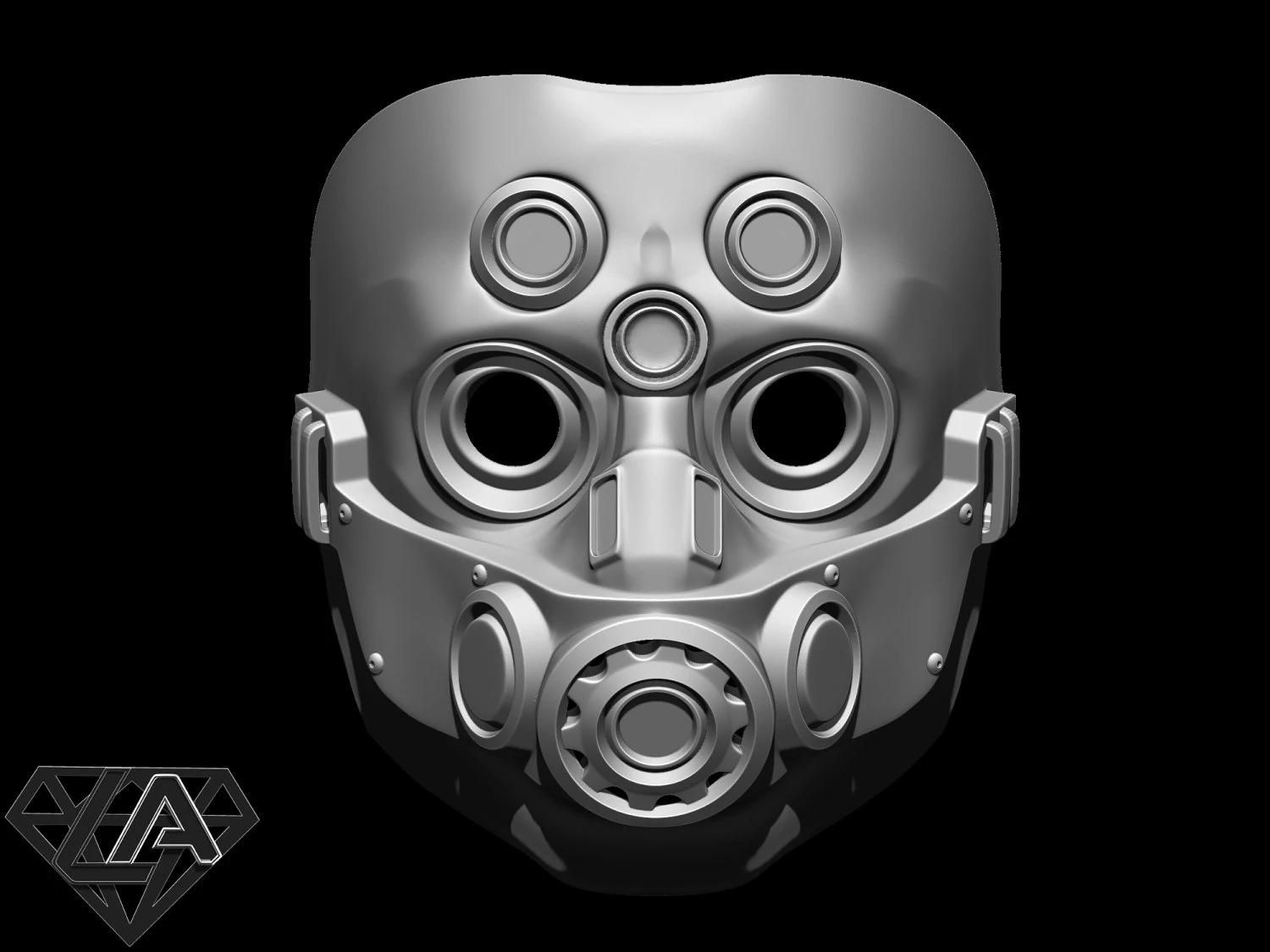 titanfall 2 pilot sci fi mask 3D Print Model .c4d .max .obj .3ds .fbx .stl .blend 