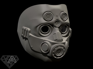 titanfall 2 pilot sci fi mask 3D Print Model