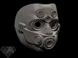 titanfall 2 pilot sci fi mask 3D Print Model