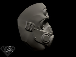 titanfall 2 pilot sci fi mask 3D Print Model