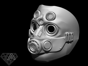 titanfall 2 pilot sci fi mask 3D Print Model