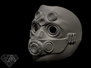 titanfall 2 pilot sci fi mask 3D Print Model