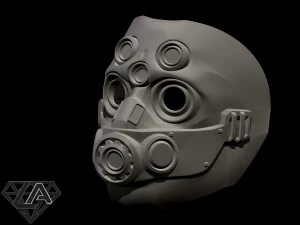 titanfall 2 pilot sci fi mask 3D Print Model