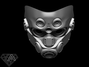 titanfall 2 pilot sci fi mask 3D Print Model