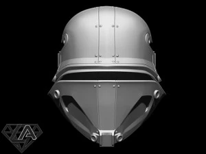 Capacete wolfenstein kommando modelo de impress&atilde;o 3D Modelo de Impressão 3D