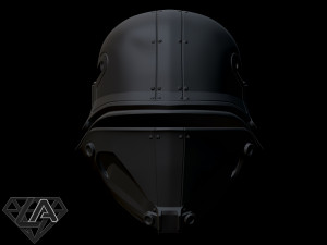 wolfenstein kommando helmet 3d print model Modelo de Impressão 3D