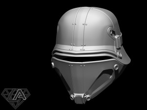 wolfenstein kommando helmet 3d print model Modelo de Impressão 3D