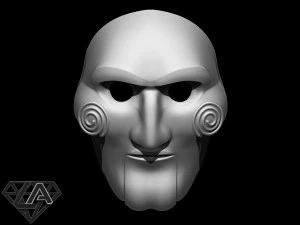 m&aacute;scara de serra modelo de impress&atilde;o 3d Modelo de Impressão 3D