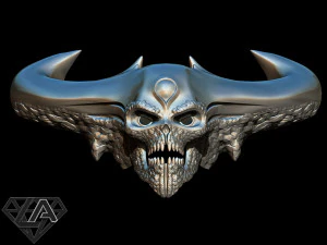 mk shinnok boss helmet 3d print model 3D Print Model