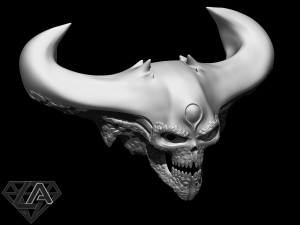 mk shinnok boss helmet 3d print model 3D Print Model