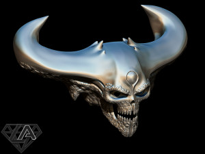 mk shinnok boss helmet 3d print model 3D Print Model