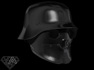 wolfenstein blackguard helmet 3d print model 3D Print Model