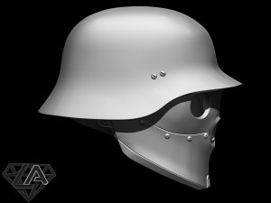 wolfenstein blackguard helmet 3d print model 3D Print Model