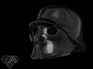 wolfenstein blackguard helmet 3d print model 3D Print Model